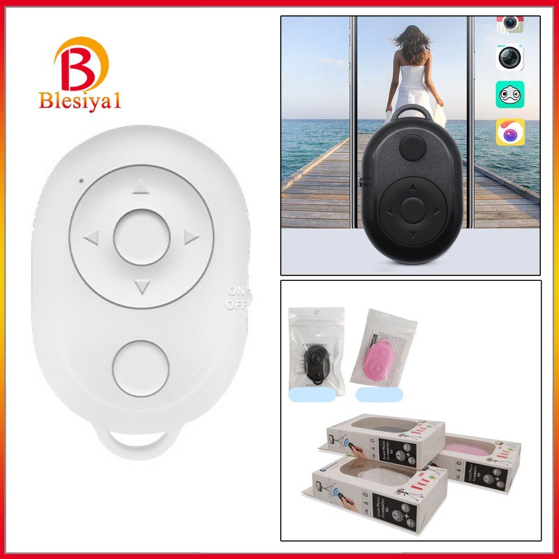 [BLESIYA1] Bluetooth Camera Shutter Remote Control Wireless Selfie Button Clicker