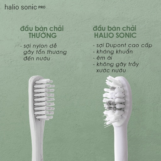 Bàn Chải Đánh Răng Điện Halio Sonic Whitening Electric Toothbrush Pro