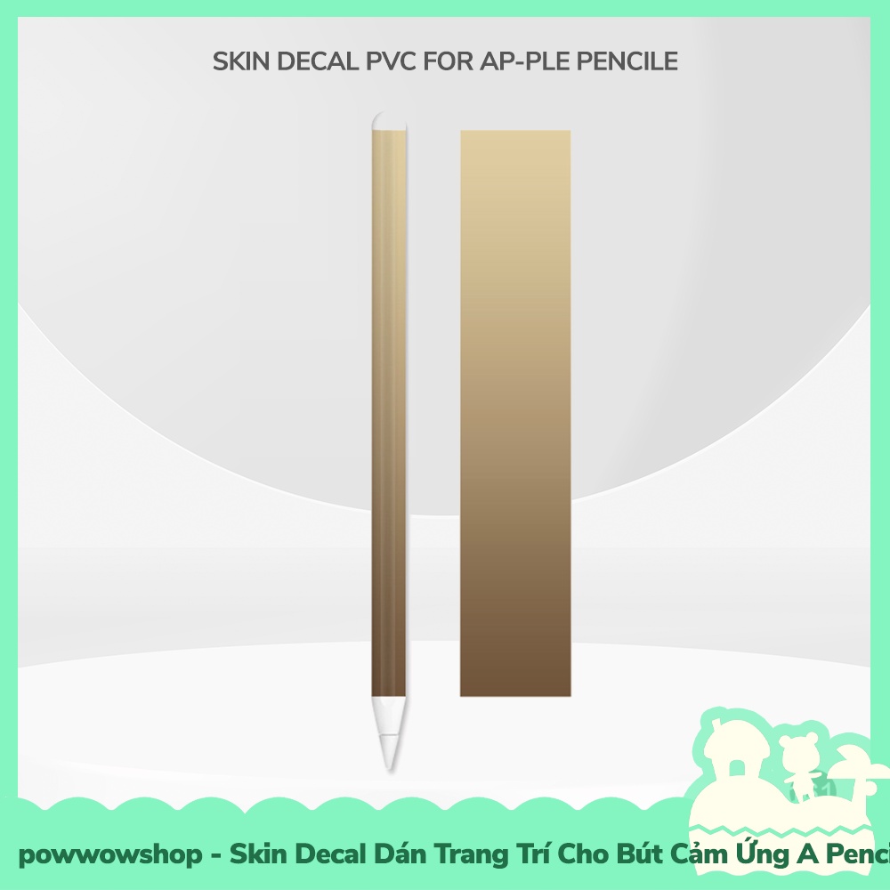 [Sẵn VN - Hỏa Tốc] 24 Mẫu Skin Decal DIY Dán Trang Trí Cho Bút Cảm Ứng Táo A Pencil 1 &amp; 2 Part 1 Collection