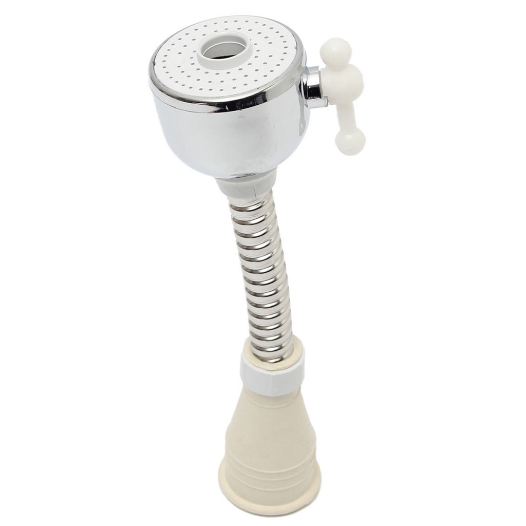 Đầu vòi xịt nước tăng áp xoay 360 độ, sử dụng tiện lợi dễ dàng [FREESHIP]
