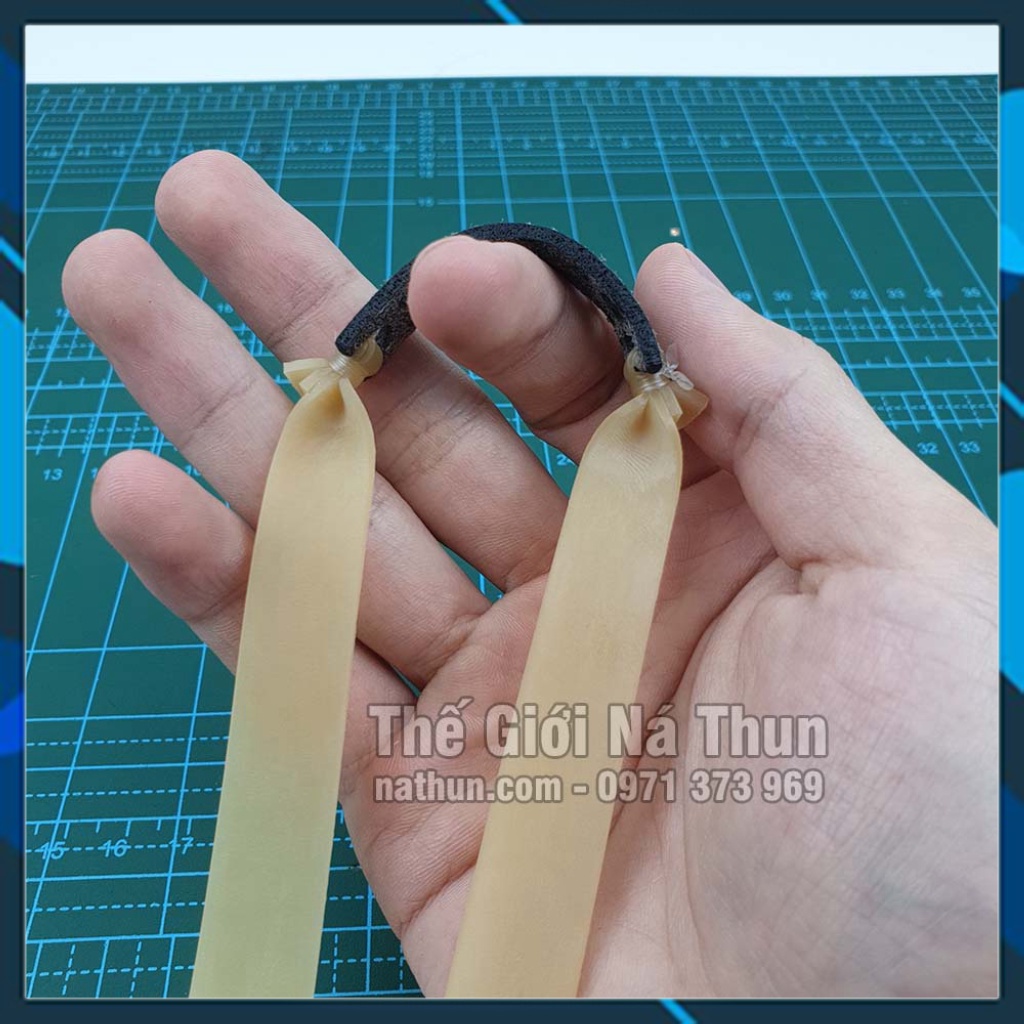 Dây thun dẹp 1,5mm Latex Làm ná cao su bắn chim  - Ná Cao Su VTA