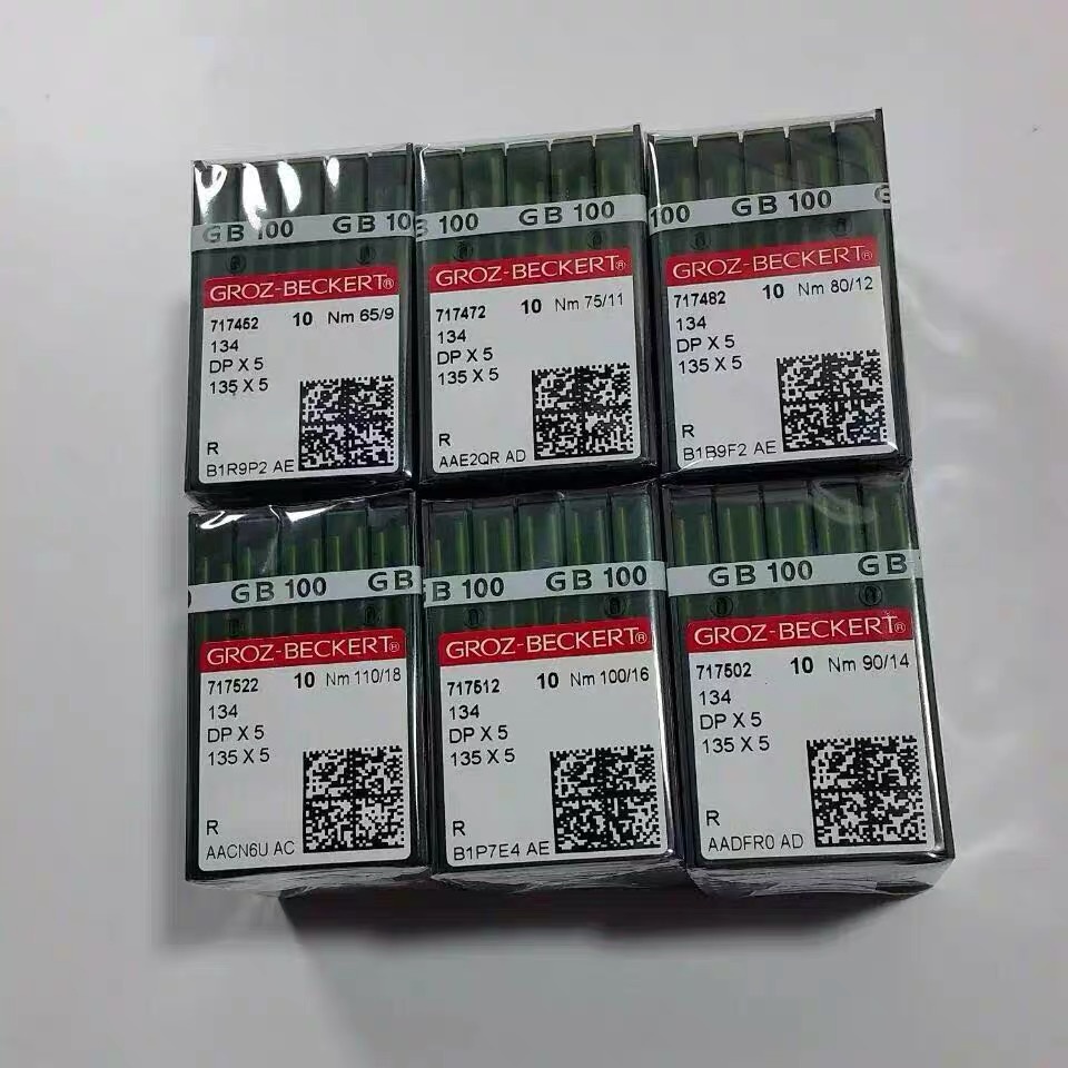 Kim máy may công nghiệp DPx5 GB &gt; kim máy may 1 kim đốc lớn DP5 [vĩ 10 cây]