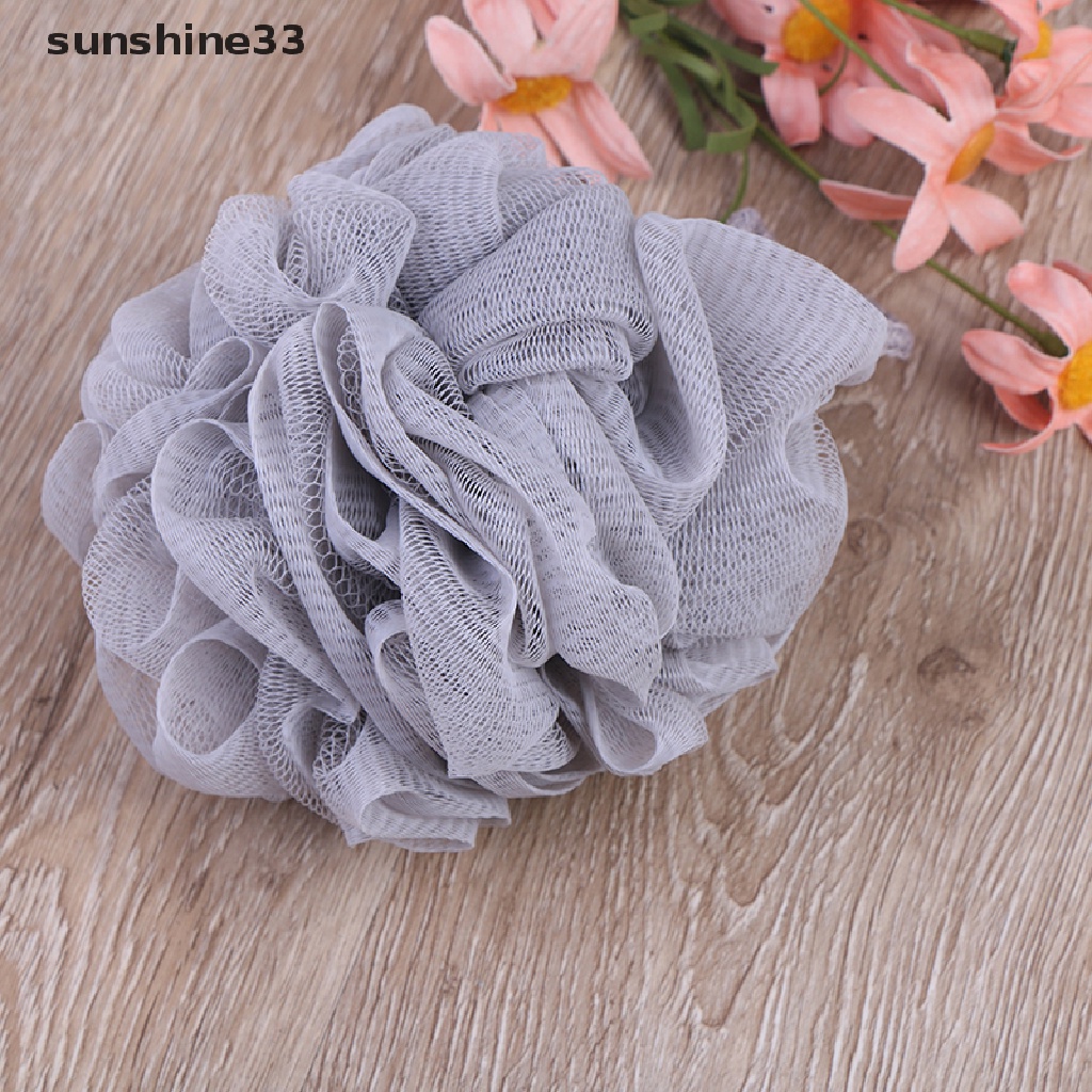 [Hàng mới về] Bông tắm bằng xơ mướp mềm mại hình bông hoa tiện dụng