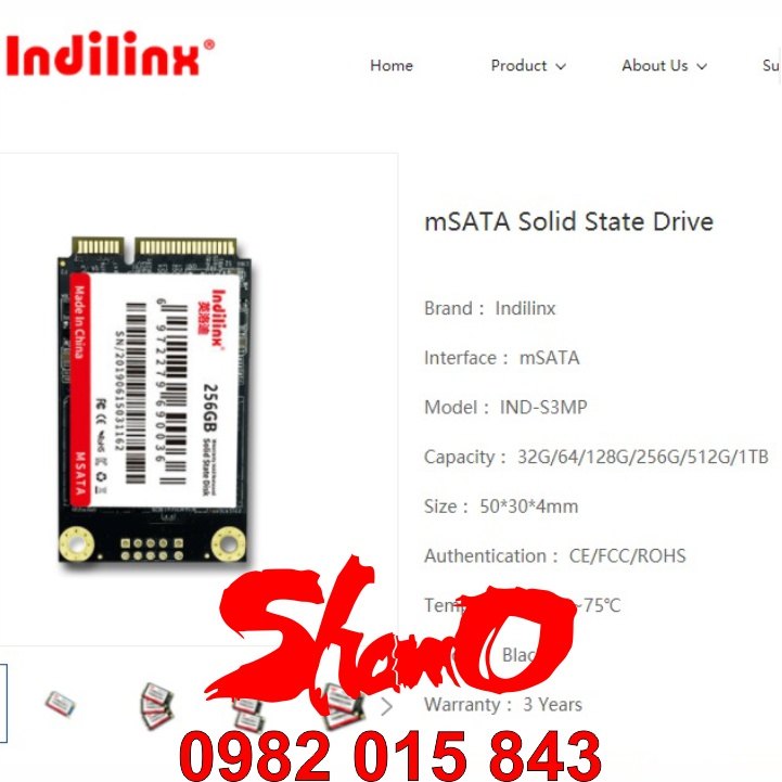 Ổ cứng SSD Msata Indilinx 256GB/240GB/120GB – CHÍNH HÃNG – Bảo hành 3 năm – Các model 2,5” và Masta