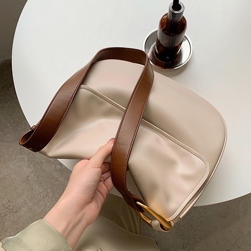 Túi Đeo Vai IELGY Chất Liệu Da Mềm Cỡ Lớn Thời Trang Cho Nữ