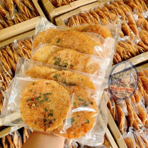 Cơm Cháy Nước Mắm Hành Tròn