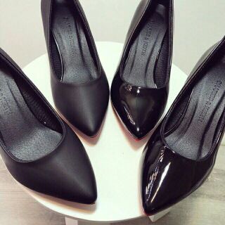 Giày cao gót bích mũi đế nhọn 7 phân