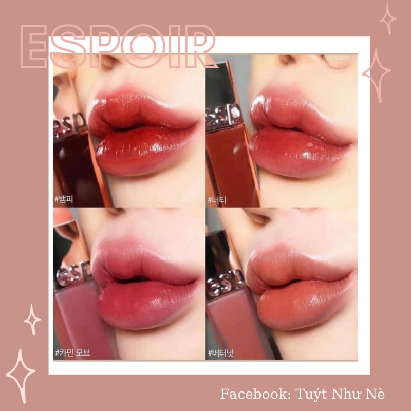 Son Espoir Couture Lip Tint Velvet & Shine bản mới Fall/Winter '21 | BigBuy360 - bigbuy360.vn