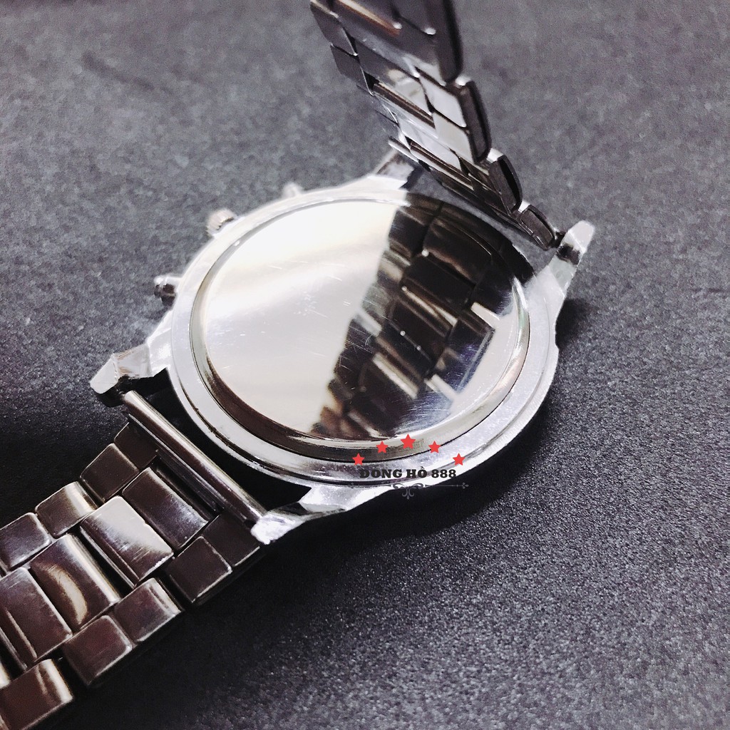 Đồng Hồ Nam MeyKey Dây Kim Loại | BigBuy360 - bigbuy360.vn