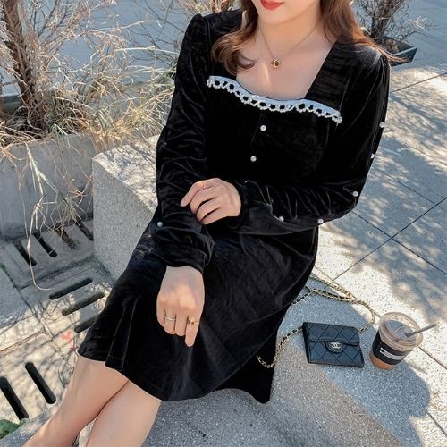 Đầm nhung bigsize cho nữ 60-110kg - sp của HANOI BIGSIZE | BigBuy360 - bigbuy360.vn