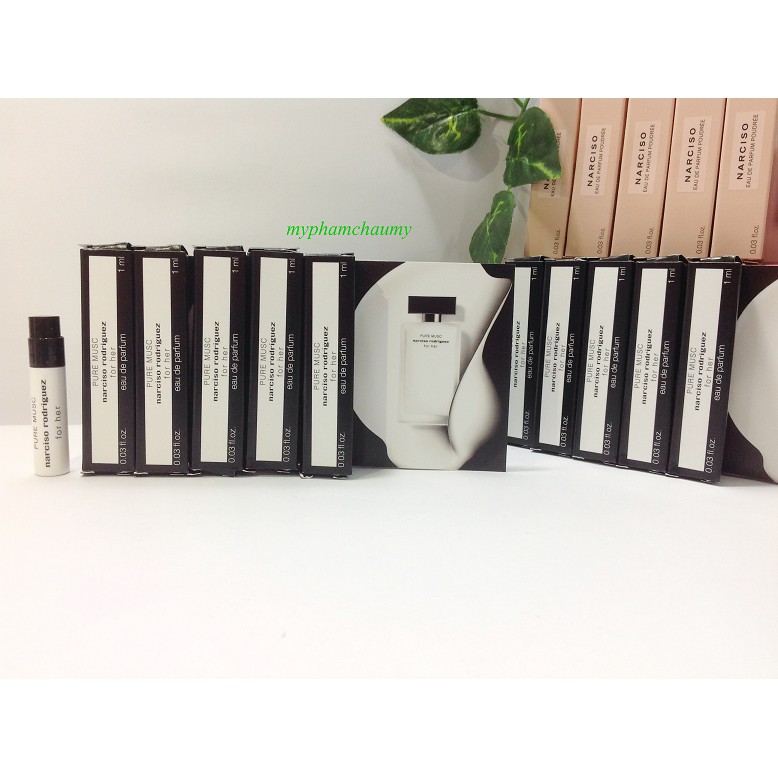 Mẫu Thử Nước Hoa Vial Narciso Rodriguez Pure Musc