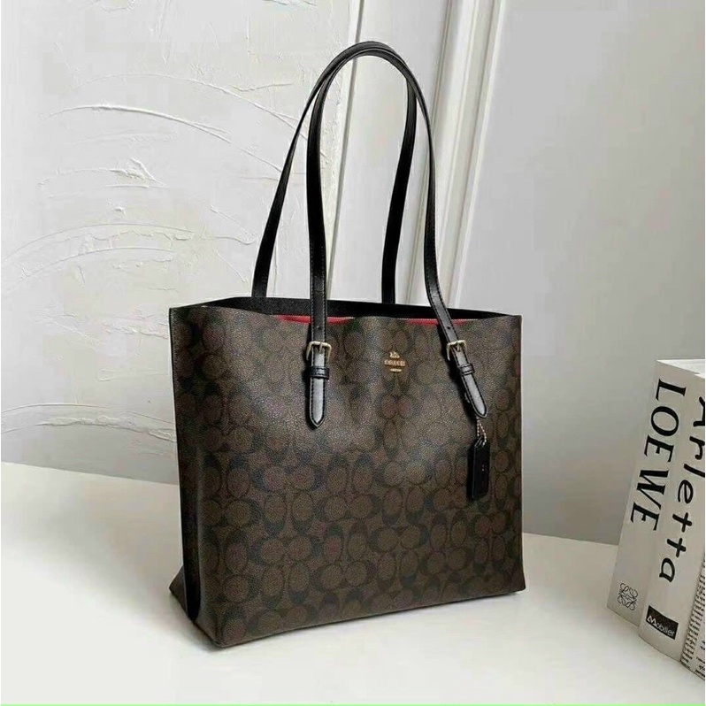 Túi tote chữ dây đen