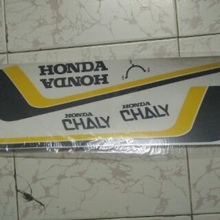 Bộ tem honda Chaly màu vàng