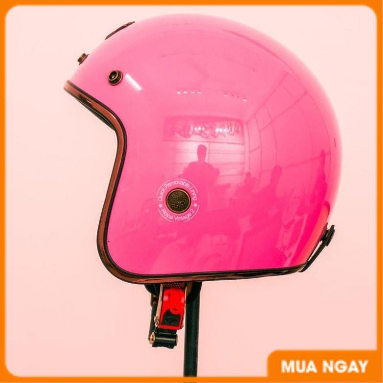 Giá Tận Kho - Mũ bảo hiểm 3/4 chính hãng M20C màu hồng