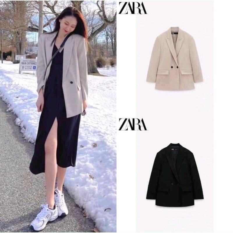 Áo khoác Blazer quốc dân 2 lớp lót trắng | BigBuy360 - bigbuy360.vn