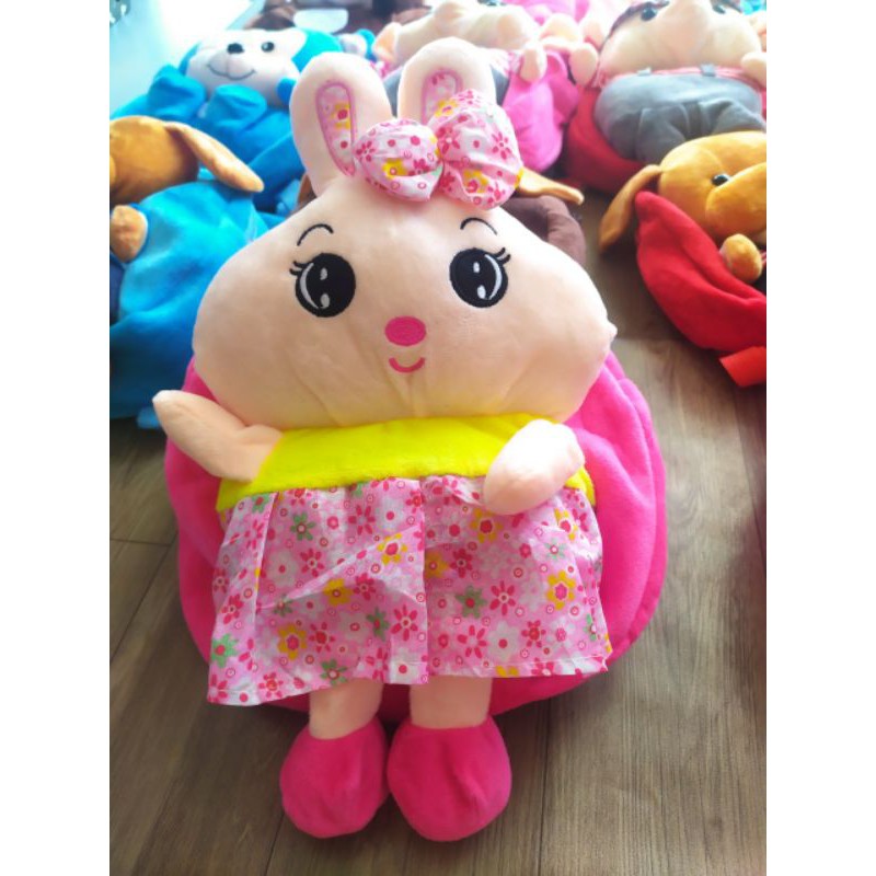 Balo thú 3D cho bé gái_balo  helo kity cho bé gái mầm non