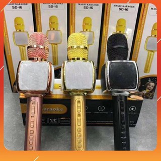 HÀNG TỐT  Micro Bluetooth Hát Karaoke Không Dây SD10 Đa Năng chỉnh giọng ghi âm- hàng chính hãng