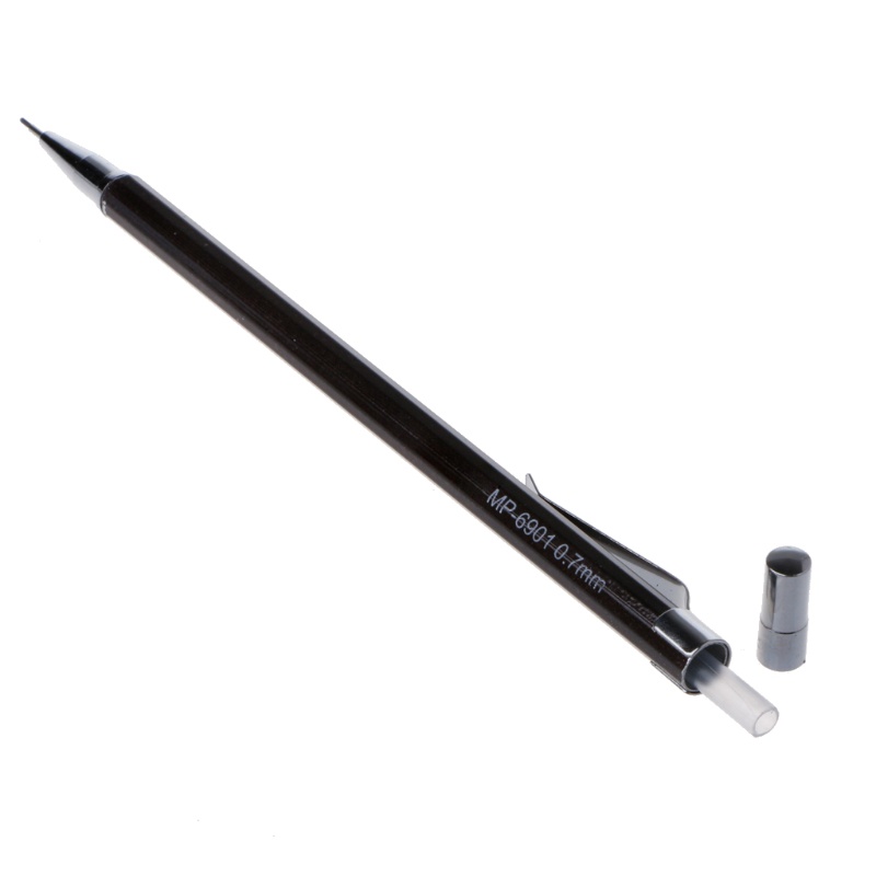 Set 3 bút chì bấm tự động bằng kim loại cho văn phòng &amp; trường học