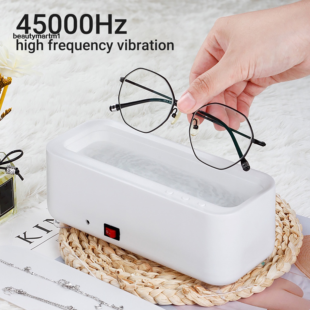 Máy làm sạch mắt kính bằng sóng siêu âm chống sốc nhỏ gọn