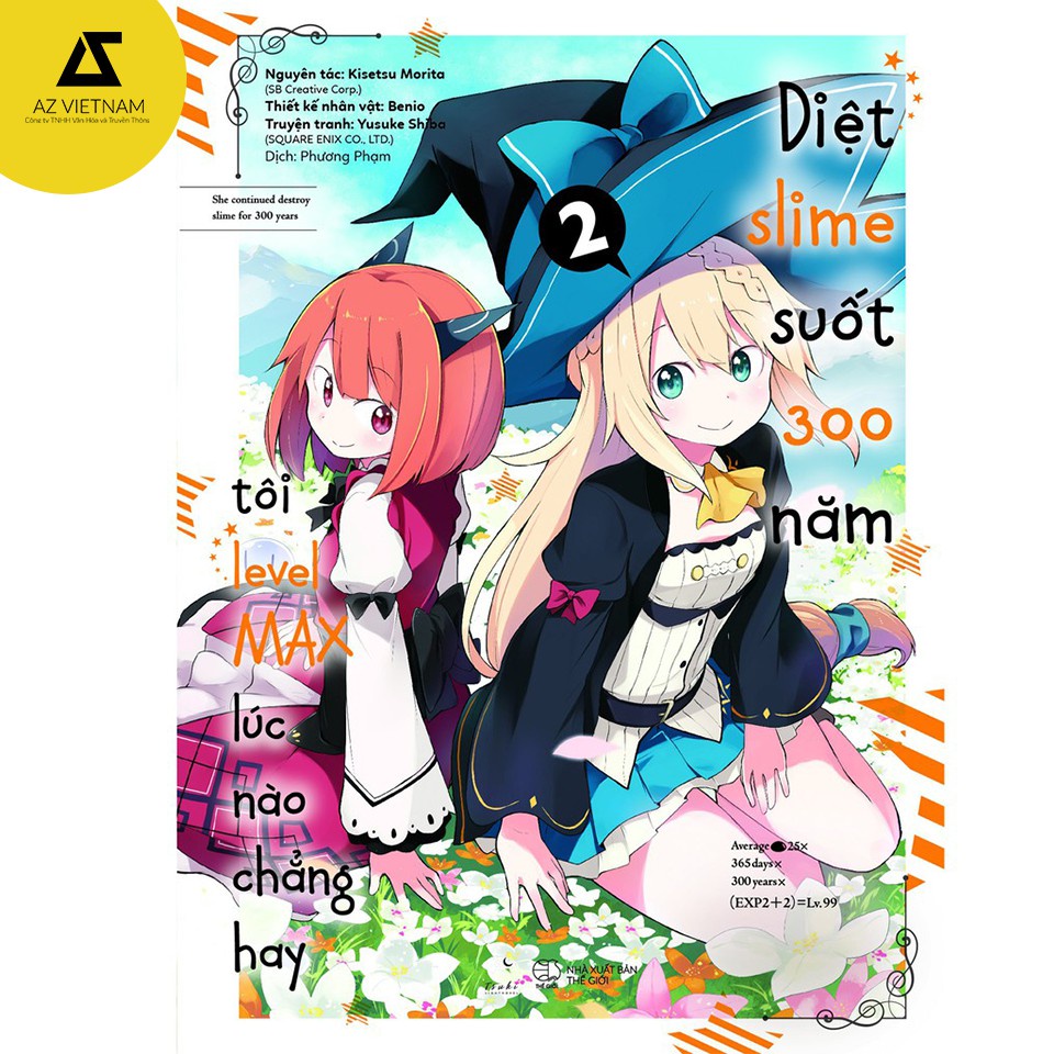 Sách - [Manga] Diệt Slime Suốt 300 Năm, Tôi Levelmax Lúc Nào Chẳng Hay (Tập 2)