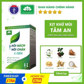 [CHÍNH HÃNG] Xịt Khử Mùi Hôi Nách Hôi Chân Tâm An - Hiệu quả ngay lần sử dụng đầu tiền