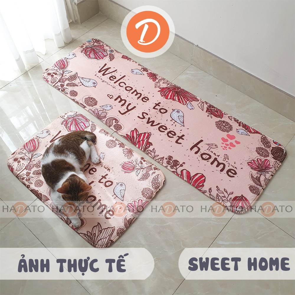 [CAO CẤP] THẢM bếp THẢM chùi chân, lau chân chống trượt hoa văn trẻ trung dễ thương 2021 NEW - TẤM LẺ - TB 2 | BigBuy360 - bigbuy360.vn