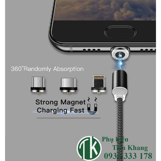 [ SIÊU SALE ] Dây cáp sạc nam châm phát sáng đầu USB Type C