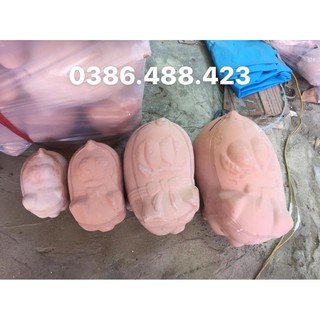 Heo đất chưa tô màu, heo đất nung chưa sơn màu