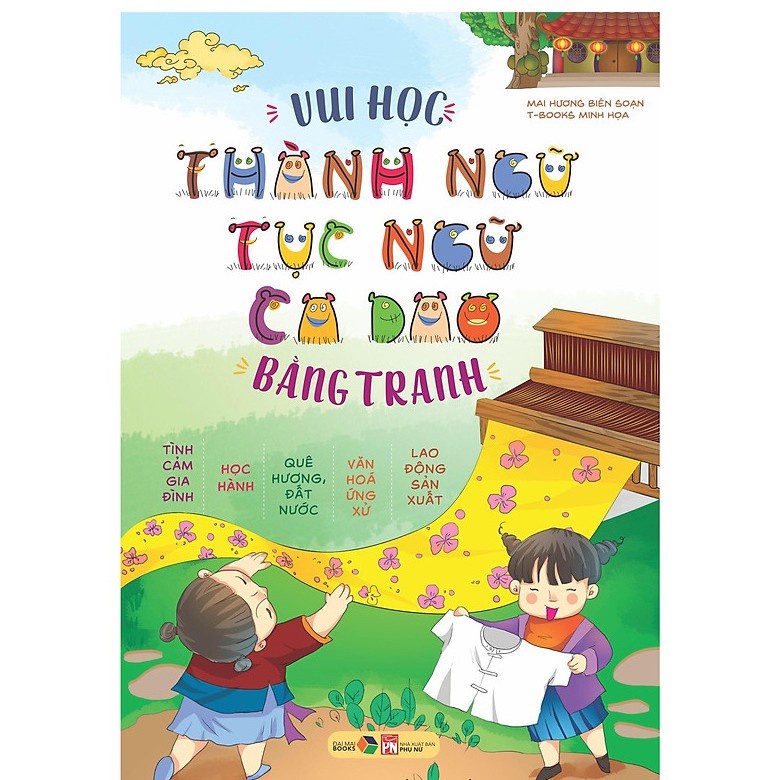 Sách - Đồng dao cho em (bìa cứng) giúp trẻ tập nói và phát triển ngôn ngữ