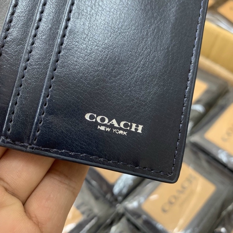 Ví đựng thẻ COACH da thật