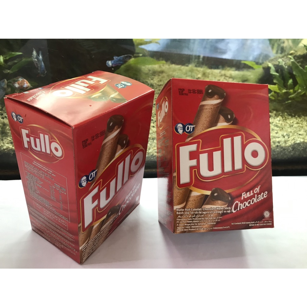 Bánh Quế Fullo (đỏ) Chocolate (Hộp 240g)