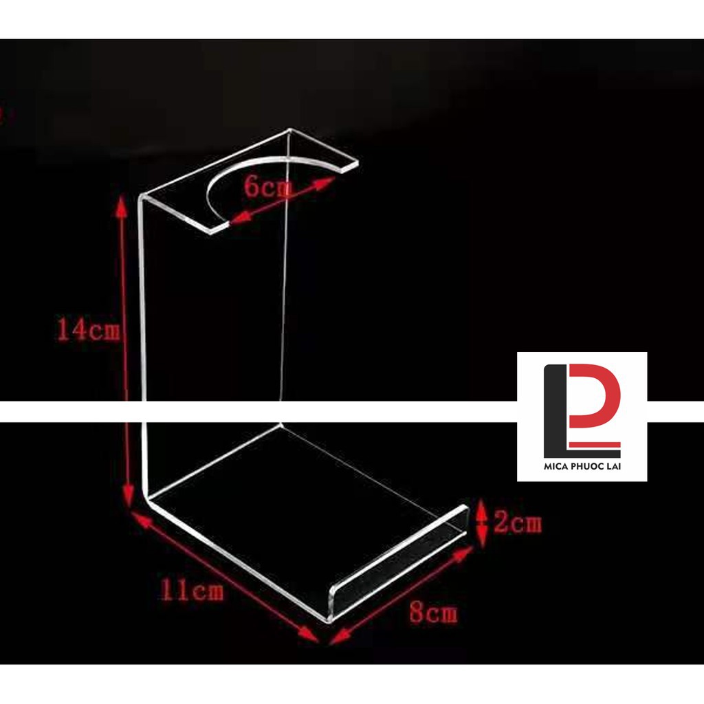 Kệ mica trưng bày ô/ dù