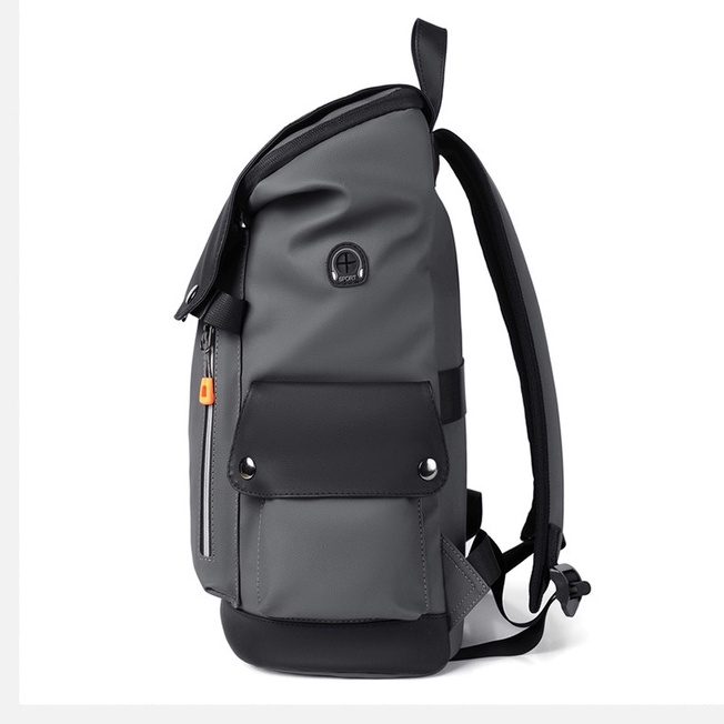 Balo da nam đi học chống nước đựng laptop thời trang unisex cao cấp phong cách đeo vai trẻ trung