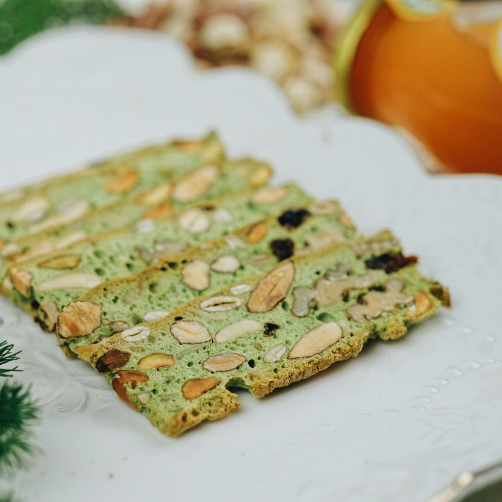 ⚡[FREESHIP 1 ĐỔI 1]⚡ Biscotti giảm cân nhanh Chon Chon Bakery vị trà xanh 150g Biscotti ăn kiêng Eat Clean Keto | BigBuy360 - bigbuy360.vn