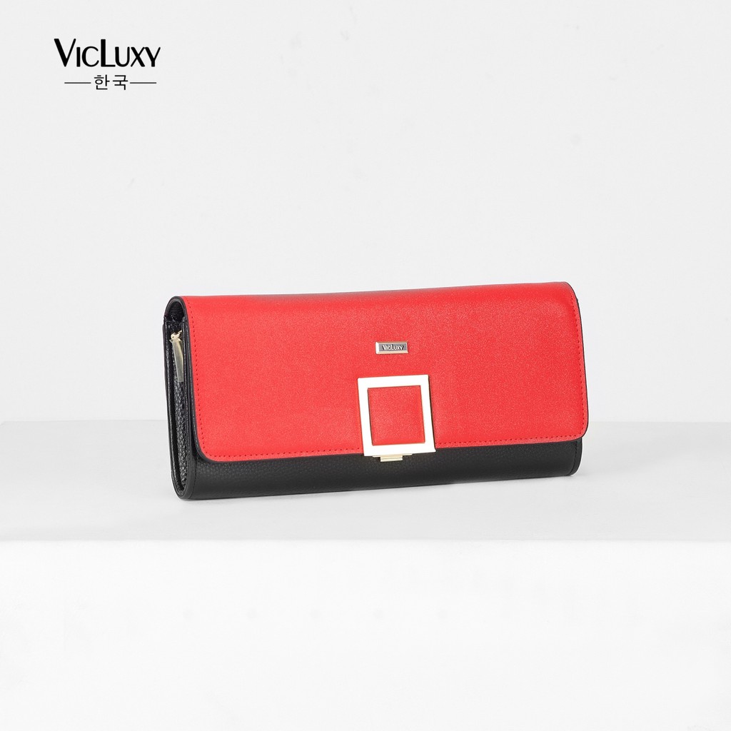 Clutch nữ da thật cao cấp Vicluxy VT21001