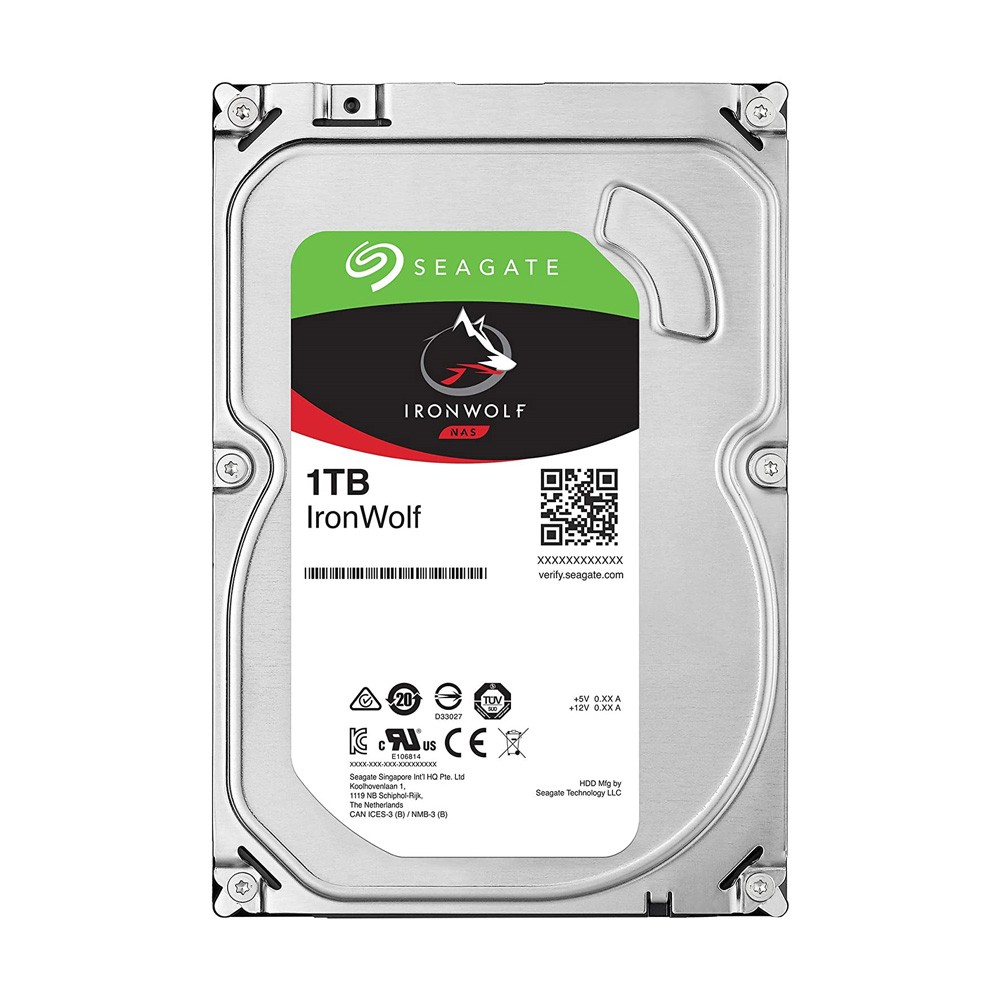 Ổ Cứng HDD Seagate - 1TB 2Tb 4TB 6TB - IronWolf - Hàng Chính Hãng