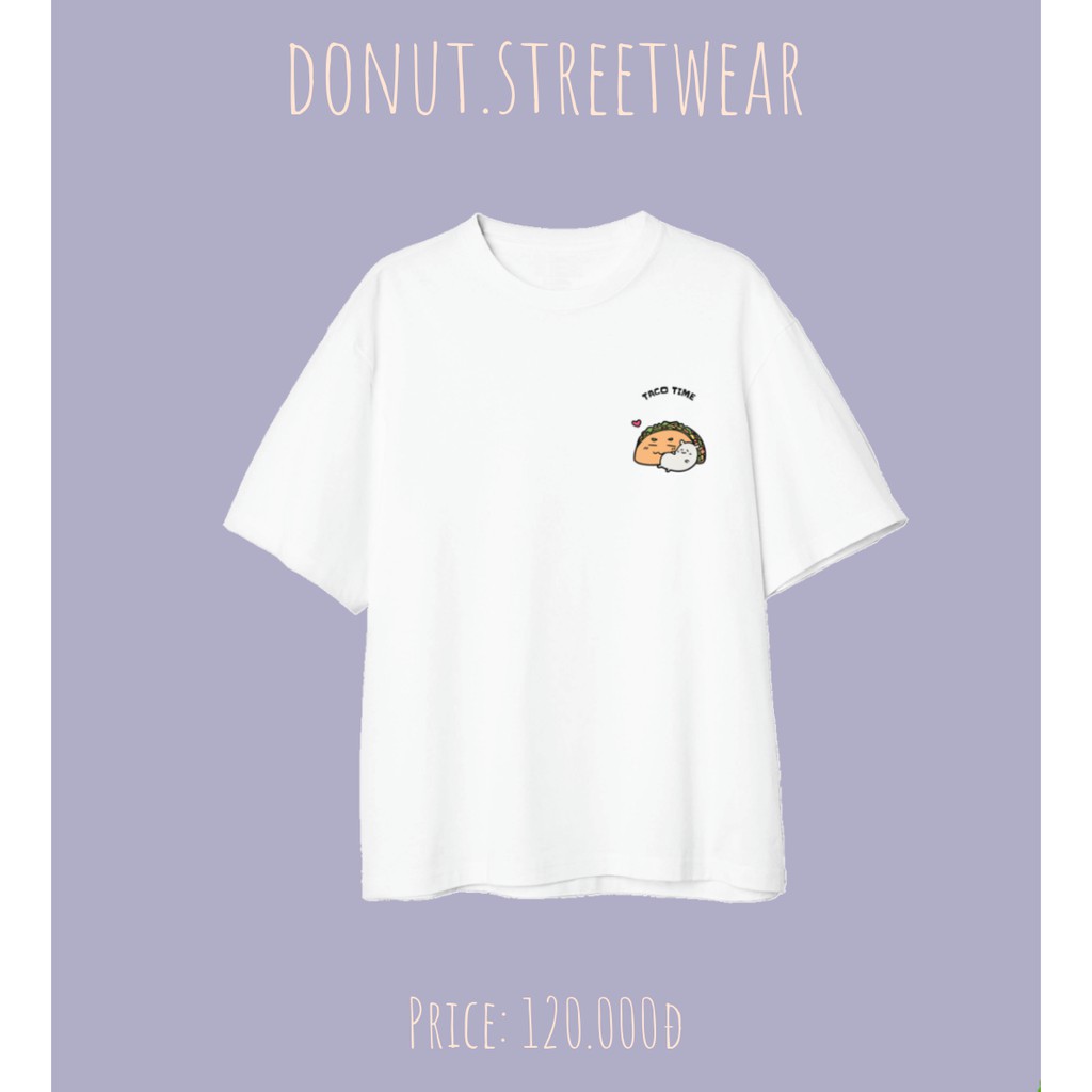 ÁO THUN OVERSIZE UNISEX TACO TIME