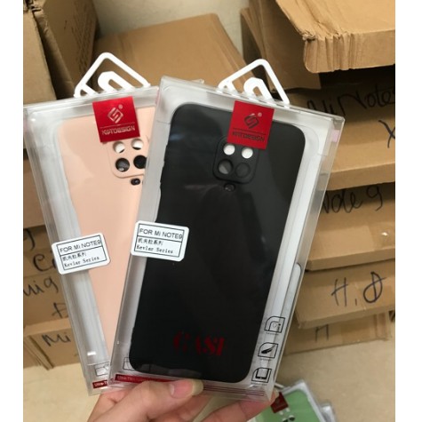 Ốp lưng dẻo màu Xiaomi Redmi Note 9/ Note 9S/ Note 9S Pro hiệu KT Chống bám bẩn, bảo vệ camera siêu đẹp