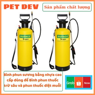 HCM- DUDACO Bình phun sương bằng nhựa cao cấp dùng để Bình phun thuốc trừ sâu và phun thuốc diệt muỗi
