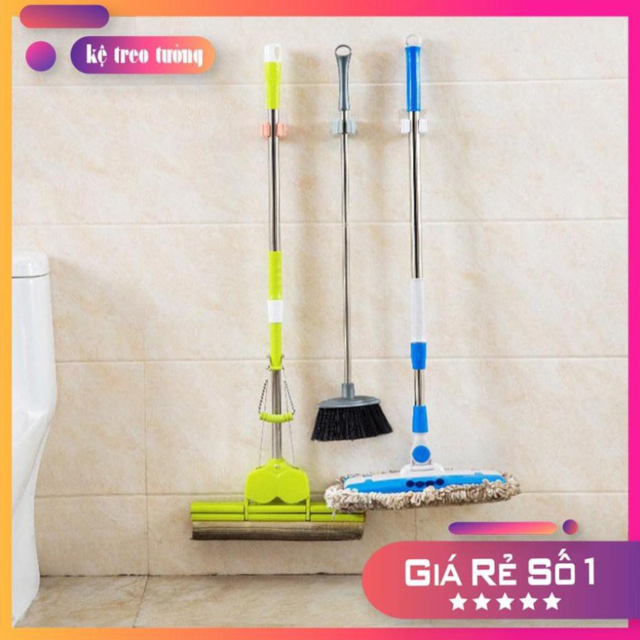 MÓC TREO CHỔI,TREO CÂY LAU NHÀ DÁN TƯỜNG SIÊU CHẮC (HÀNG CHẤT LƯỢNG CAO) (giá sỉ)