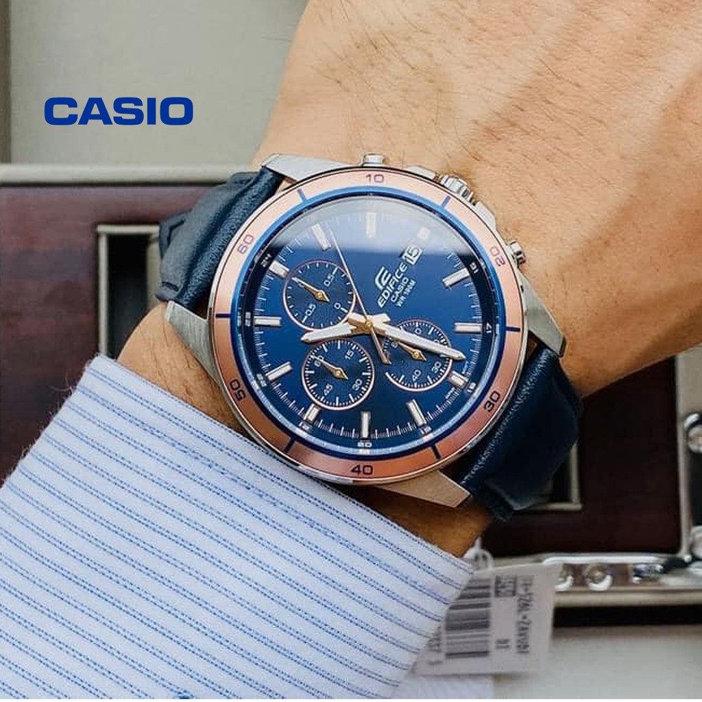 Đồng hồ nam CASIO Edifice EFR-526L-2AVUDF chính hãng - Bảo hành 1 năm, Thay pin miễn phí