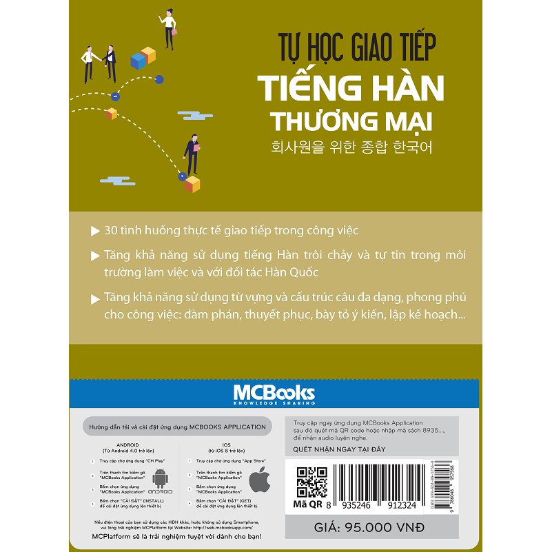 Sách - Tự Học Giao TIếp Tiếng Hàn Thương Mại