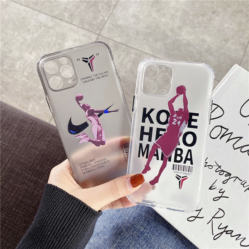 iphone caseiphone 11 pro 11promax iphone 7 8 plus iphone x xr xsmax iphone12 12promax Kobe matte frosted phone case