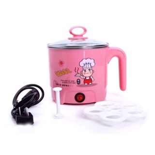 Nồi lẩu mini, ca nấu mỳ siêu tốc, nồi hấp trứng tiện dụng