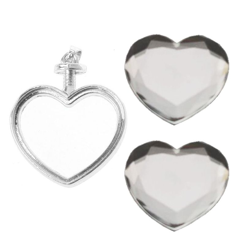 Sa Khay Vuông Oval Mặt Kính Cabochons Làm Trang Sức Thủy Tinh