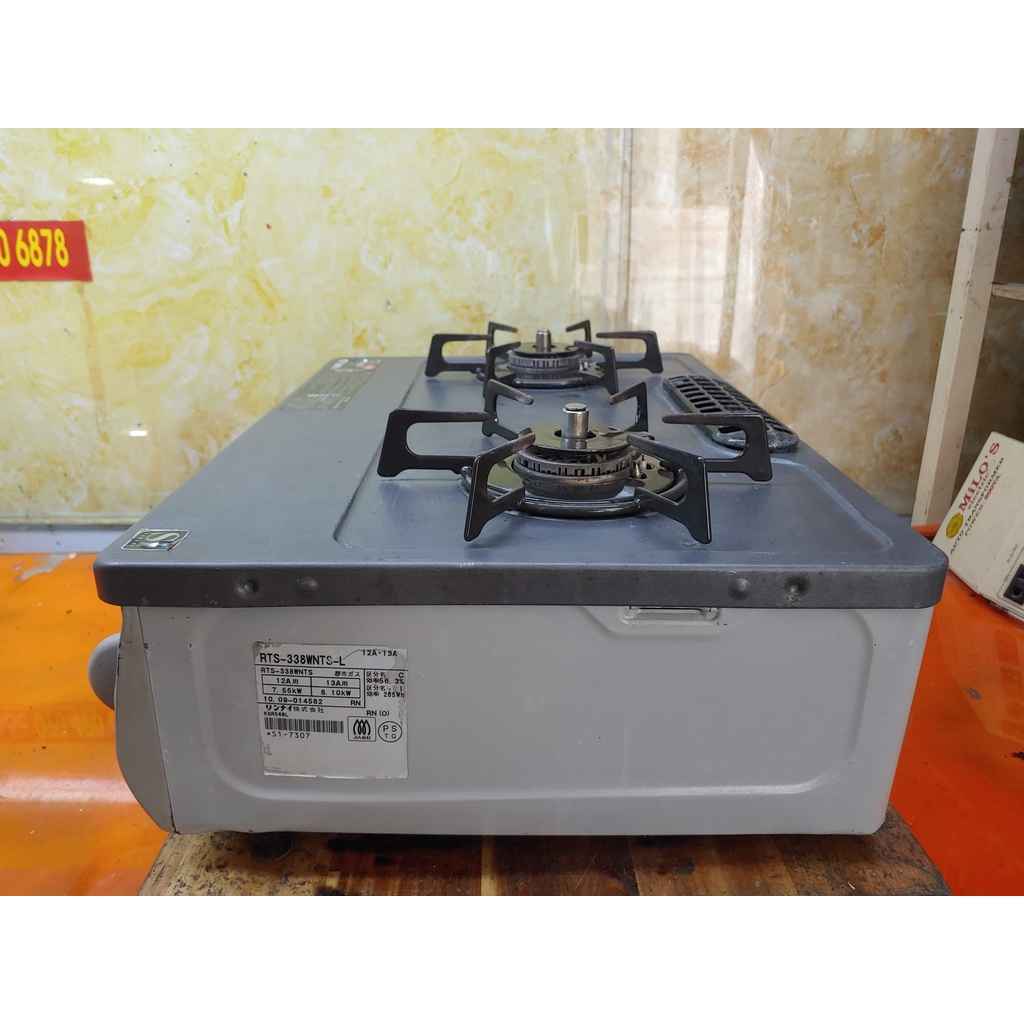 Bếp gas nội địa Rinnai KGE80SL 014582 tặng nguồn 3V giá 1,2tr 1 đổi 1 KẾT BẠN ZALO 0909306149 GỬI HÌNH &VIDEO THỬ BẾP