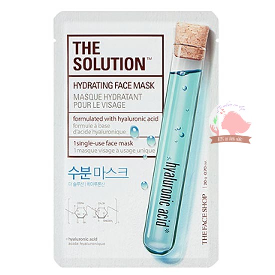 MẶT NẠ CẤP NƯỚC THE FACE SHOP SOLUTION HYALURONIC ACID MASK SHEET