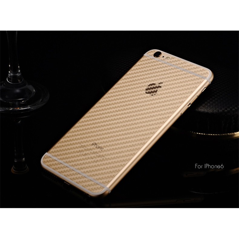 MIẾNG DÁN CARBON MẶT LƯNG IPHONE - TẤT CẢ MODEL