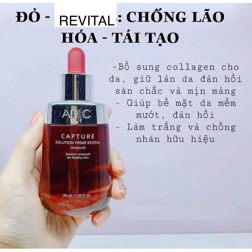Tinh Chất AHC Capture Ampoule Dưỡng Ẩm-Trắng Da-Chống Lão Hoá 50ml Mẫu Mới | BigBuy360 - bigbuy360.vn