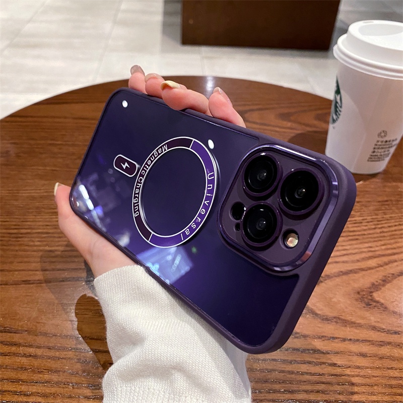 Ốp Điện Thoại Nhựa Cứng Trong Suốt Có Thanh Đỡ Camera Cho iPhone 13 14 Pro Max 14 Plus ip14pro